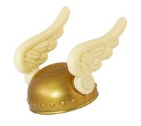W WIDMANN MILANO Party Fashion 8541K - Casco infantil galo, alas acoplables, comic, casco, tocado, carnaval, fiesta de disfraces