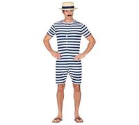 W WIDMANN MILANO Party Fashion - Fiesta Moda - Disfraz Retro Traje de baño, años 20 y 30, disfraz de carnaval