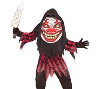 Widmann- Horror Clown Disfraz, Multicolor, 158 cm / 11-13 anni (VD-WDM07763)