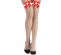 WIDMANN 01286-AZ03 ? Soporte múltiple Pescado Red Medias para Enfermeras con satén Mosca, Otras Juguetes, Color Rojo , color/modelo surtido