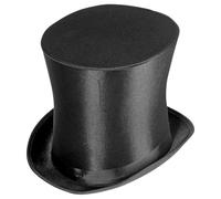 Widmann 01893 Cilindro Brillante Satén Unisex - Adulto Negro Talla Única , color/modelo surtido