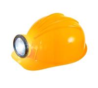 W WIDMANN MILANO Party Fashion 03306 - Casco de obrero con lámpara, de plástico duro, para adultos
