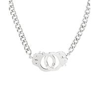 W WIDMANN MILANO Party Fashion 03564 - Cadena de esposas, accesorios, rockeros, moteros, complementos para disfraces