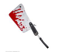 W WIDMANN MILANO Party Fashion - 07796 - Bolso de mano Hacha ensangrentada, accesorio, disfraz, carnaval, fiesta temática, Halloween