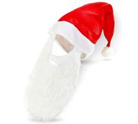 W WIDMANN Idena 8161496 Gorro de Papá Noel con Barba