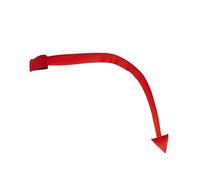WIDMANN ? Cola Demonio plastilina Unisex-Adult, rojo, 88 cm, vd-wdm04117