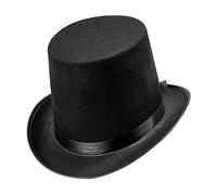 W WIDMANN MILANO Party Fashion 1664T - sombrero de copa, circo, sombrero, tocado, carnaval, disfraces, fiesta temática