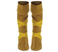 W WIDMANN Cubrebotas 1829I imitación ante indio con cordones accesorio de disfraz