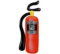 W WIDMANN MILANO Party Fashion - 1855E - Extintor de incendios inflable, 50 cm, bomberos, carnaval, fiesta temática