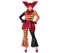 W WIDMANN MILANO Party Fashion 18604 Disfraz de payaso de terror Kostüm, multicolor, XL