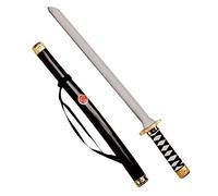 W WIDMANN MILANO Party Fashion - 2727N - Espada ninja con vaina, aprox. 60 cm de largo, accesorio de disfraz para guerreros en carnaval o fiestas temáticas