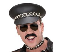 W WIDMANN Black biker hat (disfraz)