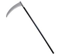 W WIDMANN MILANO Party Fashion 5302S - Guadaña, aprox. 102 cm, vara con hoz, arma, Parca, accesorio, fiesta temática, carnaval