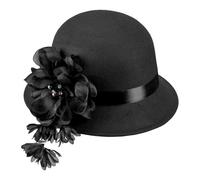 Widmann 68561 68561 - Sombrero de los años 20, aspecto de lana, estilo Charleston, para fiesta temática, carnaval, mujer, multicolor, talla única