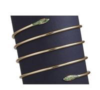 W WIDMANN MILANO Party Fashion 7522S - Pulsera de serpiente, para el brazo o la muñeca, bisutería, Cleopatra, romana, genio de la botella, accesorio, disfraz