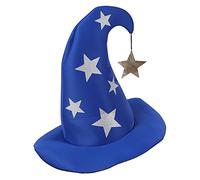 WIDMANN wdm9429 W ? Disfraz para adultos sombreros asistente con estrellas, azul, talla única