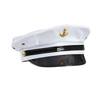 W WIDMANN MILANO Party Fashion 9516C - Sombrero de oficial de la marina, capitán, sombrero, tocado, accesorio, carnaval, fiesta temática