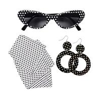 WIDMANN "50s LADY" (glasses, earrings, neck scarf) -