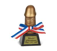 W WIDMANN MILANO Party Fashion - 9585P - Trofeo Willy, artículo de broma para ceremonias de entrega de premios y concursos