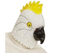Widmann-Wdm96637 WIDMANN Partypackage Ltd Máscara de loro del Caribe para disfraz de animal, multicolor, Talla única (WDM96637)