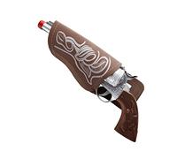 W WIDMANN MILANO Party Fashion 9804C - Pistola de vaquero con funda y cinturón, arma, pistola, Salvaje Oeste, vaquero, sheriff, fiesta temática, carnaval