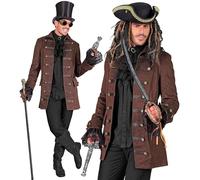 W WIDMANN MILANO Party Fashion - Abrigo histórico para varios personajes, pirata, steampunk, disfraces de carnaval