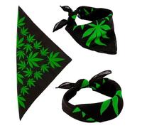 WIDMANN MILANO PARTY FASHION - Bandana, 55 x 55 cm, bufanda, pañuelo, fiesta temática, carnaval, accesorios de disfraces, accesorios