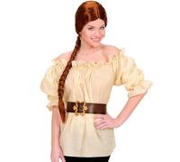 W WIDMANN MILANO Party Fashion - Blusa para disfraces de piratas, vaqueras, carnaval