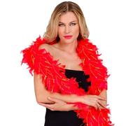 WIDMANN MILANO PARTY FASHION - Boa de plumas, longitud aprox. 180 cm, pañuelo de plumas, accesorio, lema fiesta