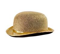W WIDMANN MILANO Party Fashion- Gorro/sombrero, sólido, Color dorado, talla única (Widmann S.r.l. 2494G)