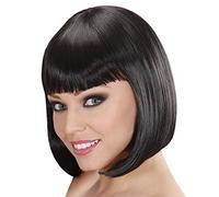 W WIDMANN MILANO Party Fashion C9176 - Peluca Dream Hair Jolie, negra, alta calidad, carnaval, fiesta temática
