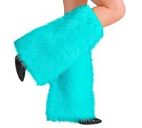 W WIDMANN MILANO Party Fashion - Calentadores de piernas de felpa, accesorio para disfraces de adultos, carnaval, fiesta temática