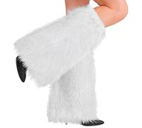 W WIDMANN MILANO Party Fashion - Calentadores de piernas de felpa, accesorio para disfraces de adultos, carnaval, fiesta temática
