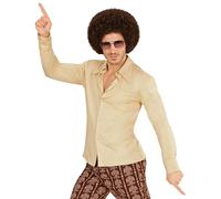 W WIDMANN MILANO Party Fashion - Camisa años 70 para hombre, disco fever, traje de fiesta, disfraz