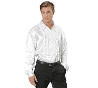 WIDMANN satén Camisa con Volantes