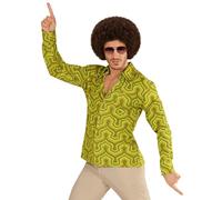 W WIDMANN MILANO Party Fashion - Camisa hombre años 70, estilo disco, disfraces