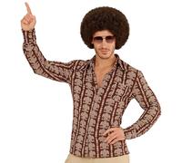 W WIDMANN MILANO Party Fashion - Camisa hombre años 70, estilo disco, disfraces