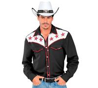 W WIDMANN MILANO Party Fashion - Camisa de Vaquero para Adultos