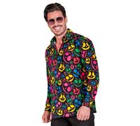 W WIDMANN MILANO Camisa para hombre Party Fashion – Manga larga, Disfraz Halloween