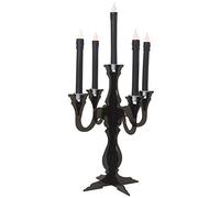 W WIDMANN MILANO Party Fashion - Candelabro con 5 velas, negro