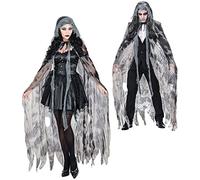 W WIDMANN MILANO Party Fashion - Capa con capucha de fantasma