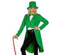 W WIDMANN MILANO Party Fashion - Capa de cola para el desfile del Día de San Patricio, uniforme de guardia, fiesta irlandesa, duende, maestro de ceremonias, disfraces de carnaval