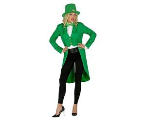 W WIDMANN MILANO Party Fashion - Capa de cola para el desfile del Día de San Patricio, uniforme de guardia, fiesta irlandesa, duende, maestro de ceremonias, disfraces de carnaval