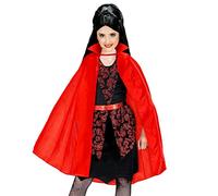 Widmann Capa infantil Party Fashion aprox. 100 cm, diablo, mago, Zorro, carnaval, Halloween