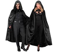 W WIDMANN MILANO Party Fashion - Capa para adultos, fantasma, vampiro, disfraz de Halloween