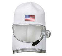 W WIDMANN MILANO Party Fashion 01116 - Casco de astronauta para adulto, talla única, espacio, fiesta temática, carnaval