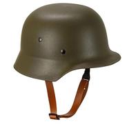 W WIDMANN MILANO Party Fashion - Casco para disfraz de soldado en negro y verde, accesorio para disfraces de Halloween y carnaval