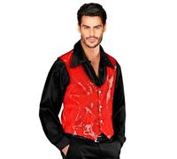 W WIDMANN MILANO Party Fashion - chaleco de lentejuelas, showmen, disfraces