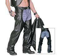 Widmann Cubrepantalón 3026S para adulto cuero sintético estilo rockero/motero talla M/L