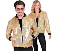 W WIDMANN MILANO Party Fashion - Moda de fiesta Cazadora bomber, chaqueta de lentejuelas, chaleco, conjunto de fiesta, discoteca